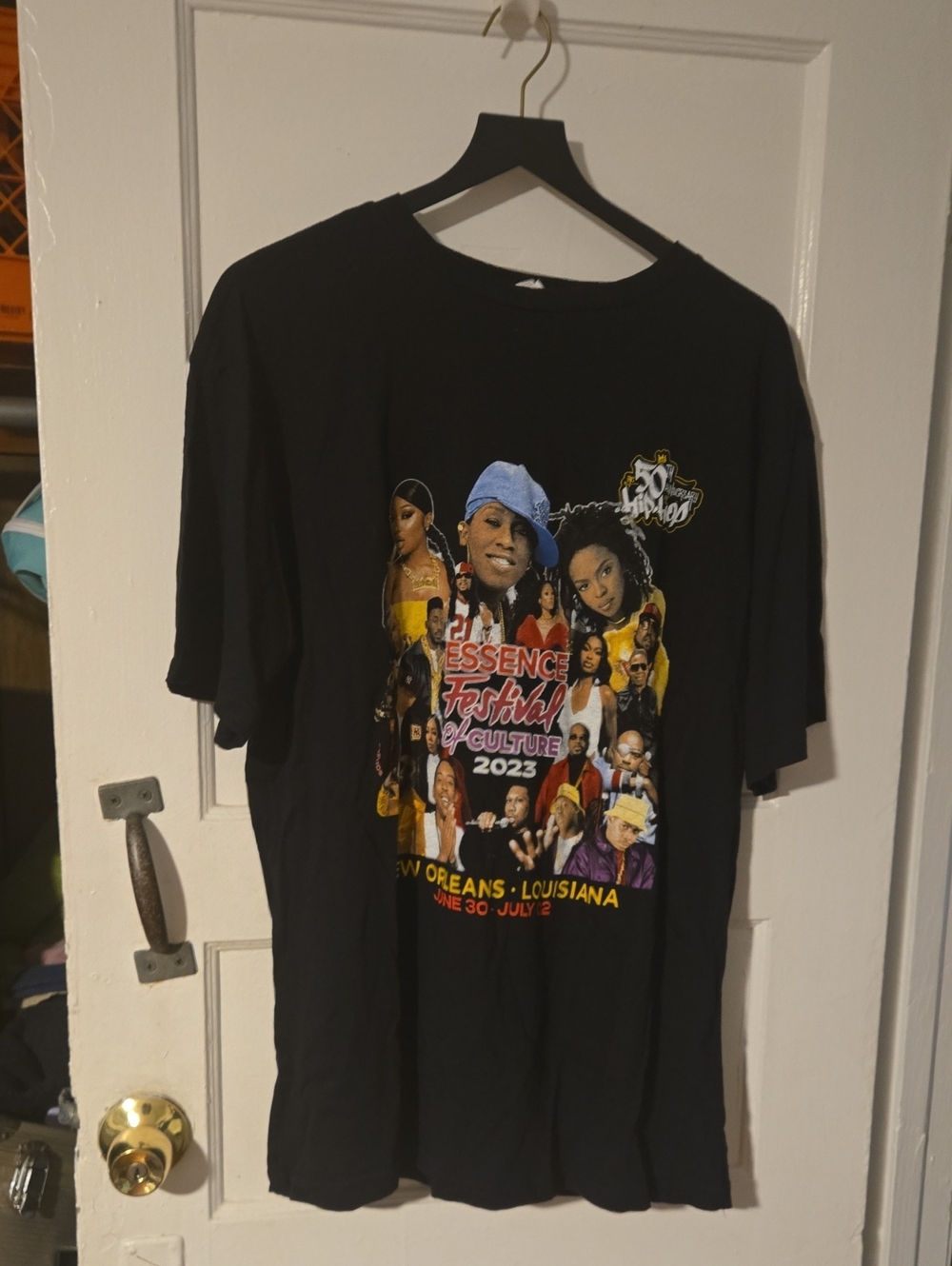 Essence Festival of Culture 2023 Black Graphic Tee